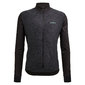 Santini Colore Puro Thermal Fietsshirt Lange Mouwen Zwart Heren