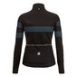 Santini Coral Bengal Thermal Fietsshirt Lange Mouwen Zwart/Grijs Dames