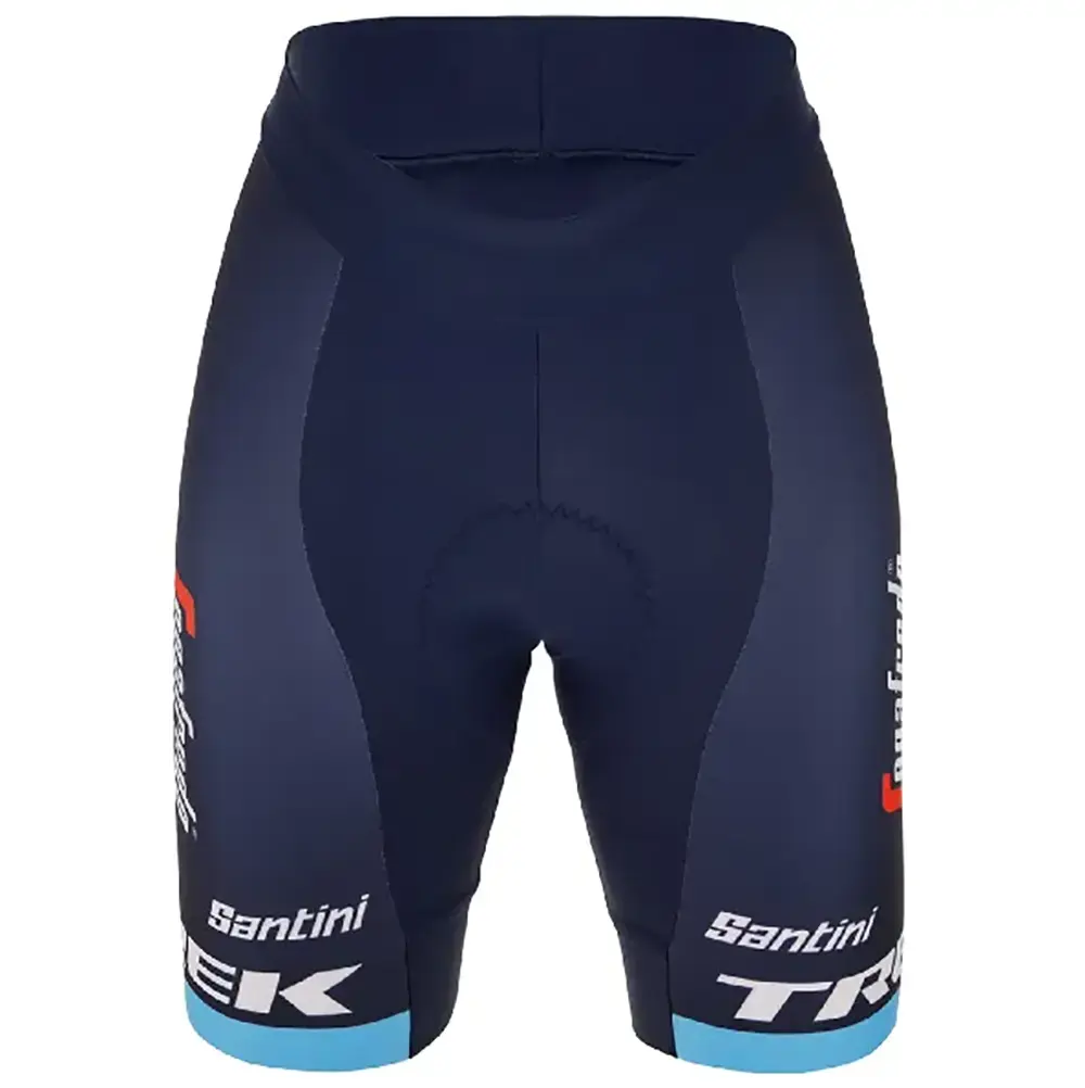 Santini Team Trek Segafredo 2023 Fietsbroek Kort Blauw Dames