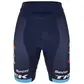 Santini Team Trek Segafredo 2023 Fietsbroek Kort Blauw Dames