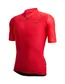 Santini Colore Puro Fietsshirt Korte Mouwen Rood Heren