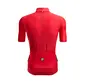 Santini Colore Puro Fietsshirt Korte Mouwen Rood Heren