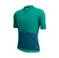 Santini Colore Riga Fietsshirt Korte Mouwen Groen Heren