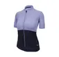 Santini Colore Riga Fietsshirt Korte Mouwen Paars/Donkerpaars Dames