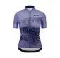 Santini Delta Vortex Fietsshirt Korte Mouwen Paars Dames