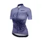 Santini Delta Vortex Fietsshirt Korte Mouwen Paars Dames