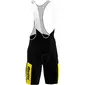 Santini Overall Leader Tour de France Fietsbroek Kort Zwart/Geel Heren