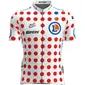 Santini GPM Leader Tour de France Fietsshirt Korte Mouwen Wit/Rood Heren
