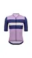 Santini Eco Bengal Fietsshirt Korte Mouwen Paars/Blauw