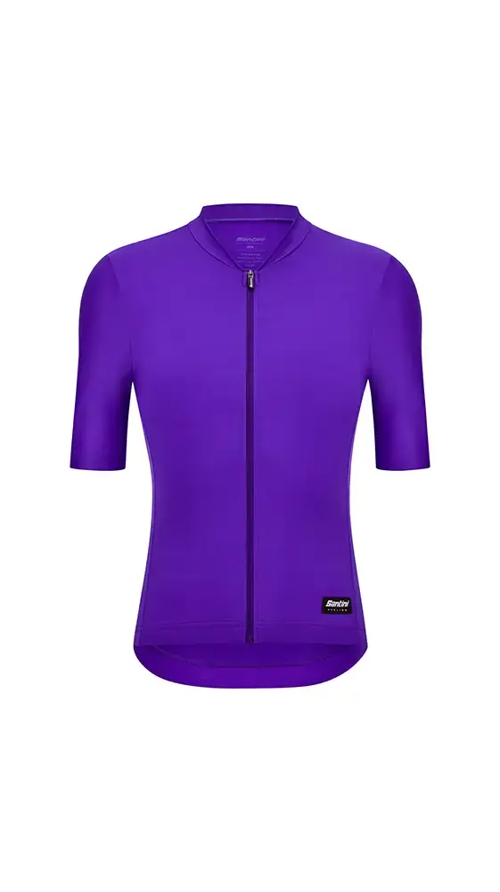 Santini RTR Fietsshirt Korte Mouwen Paars