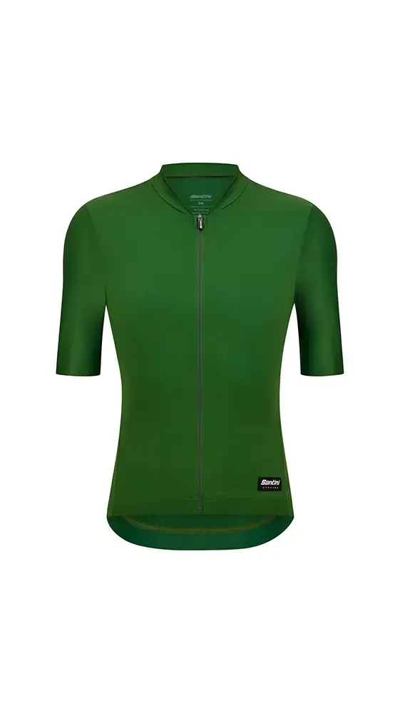 Santini RTR Fietsshirt Korte Mouwen Donkergroen