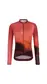 Santini Luce Fietsshirt Lange Mouwen Rood/Donkerrood
