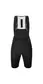 Santini 3S Plush Fietsbroek Kort Zwart Dames