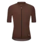Santini Ready To Ride Fietsshirt Korte Mouwen Donkerbruin