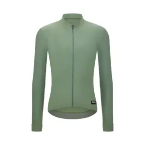 Santini Ready To Ride Fietsshirt Lange Mouwen Groen