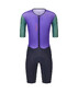 Santini Madss V5 Aerosuit Paars/Grijs Heren