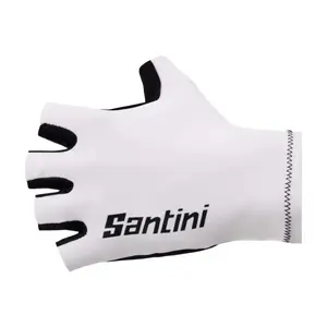 Santini 3D Zomer Fietshandschoenen Wit