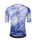 Santini Motion Fietsshirt Korte Mouwen Blauw/Wit