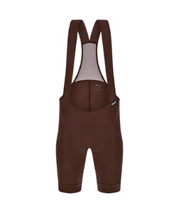 Santini Ready To Ride Fietsbroek Kort Donkerbruin Heren