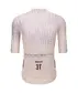 Santini REVERB Cycling Gravel Fietsshirt Korte Mouwen Beige/Paars Heren
