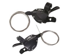 SRAM X5 Trigger Shifters 9 Speed Triple Grijs