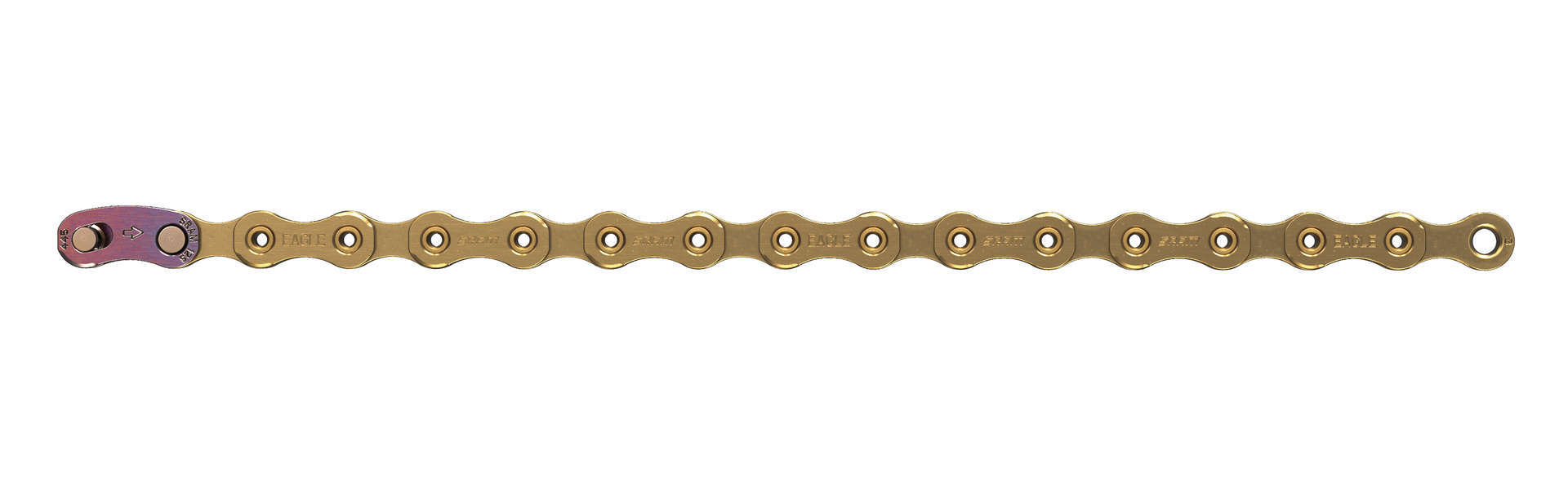 SRAM XX1 Eagle Powerlock Fietsketting 12-Speed Goud