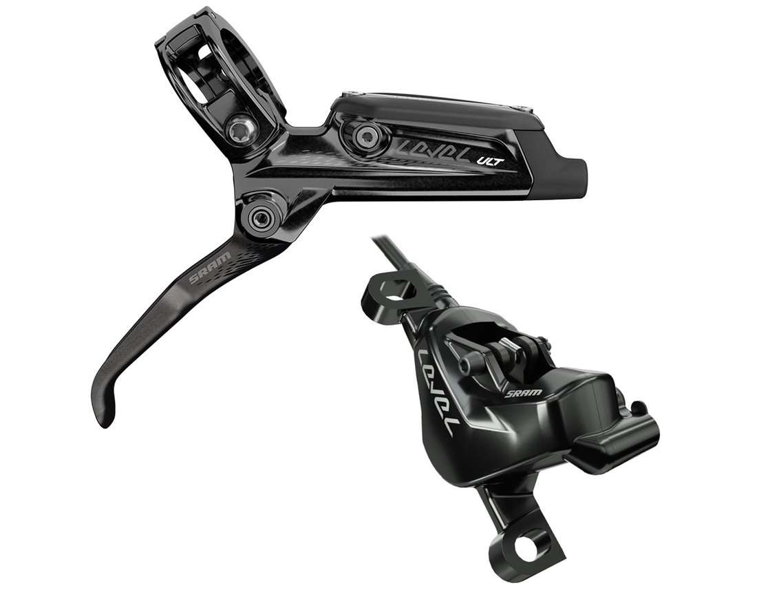 SRAM Level Ultimate Disc Achter Remset Zwart excl. Schijf en Adapter