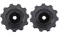 SRAM Red22 Deraileurwieltjes 2 stuks Zwart