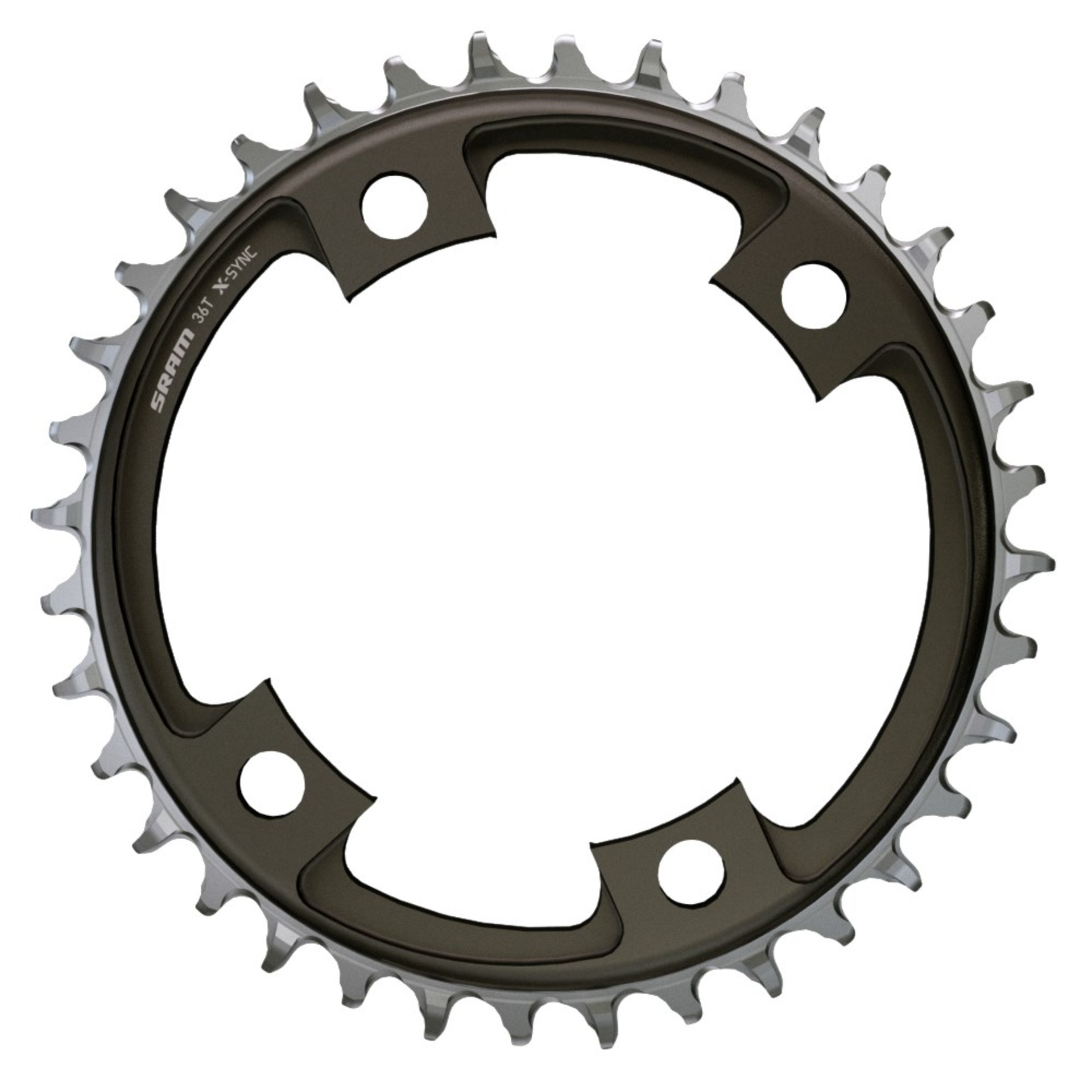 SRAM X-Sync Steek 107 Race Kettingblad 12 Speed Zwart