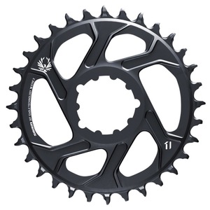 SRAM Eagle Direct Mount X-Sync -4mm Offset Kettingblad 12 Speed Lunar Grijs