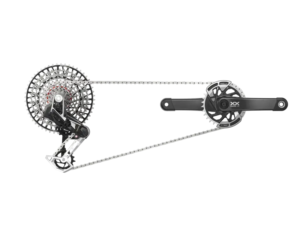 SRAM XX Eagle T AXS D1 Powermeter Groepset 12 Speed