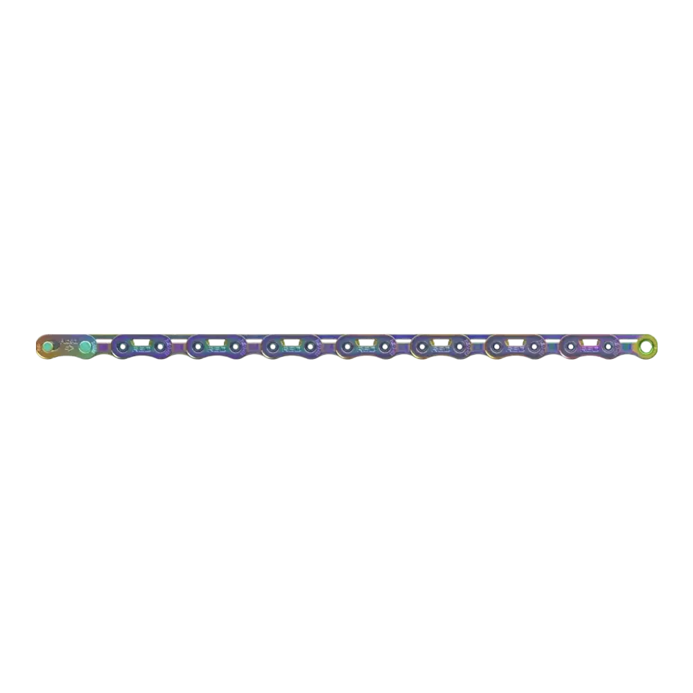 SRAM Red E1 HP Fietsketting Rainbow 12 Speed 126 schakels