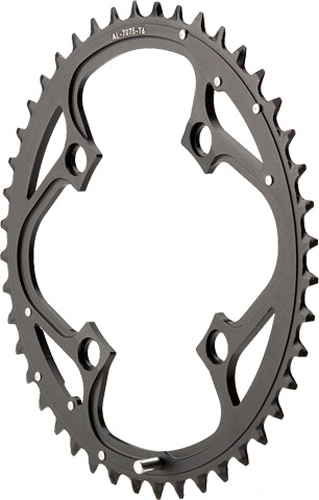 SRAM MTB 104 Steek Triple 4mm Offset Kettingblad 9 Speed Zwart