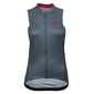 Pearl Izumi Attack Fietsshirt Zonder Mouwen Grijs/Rood Dames