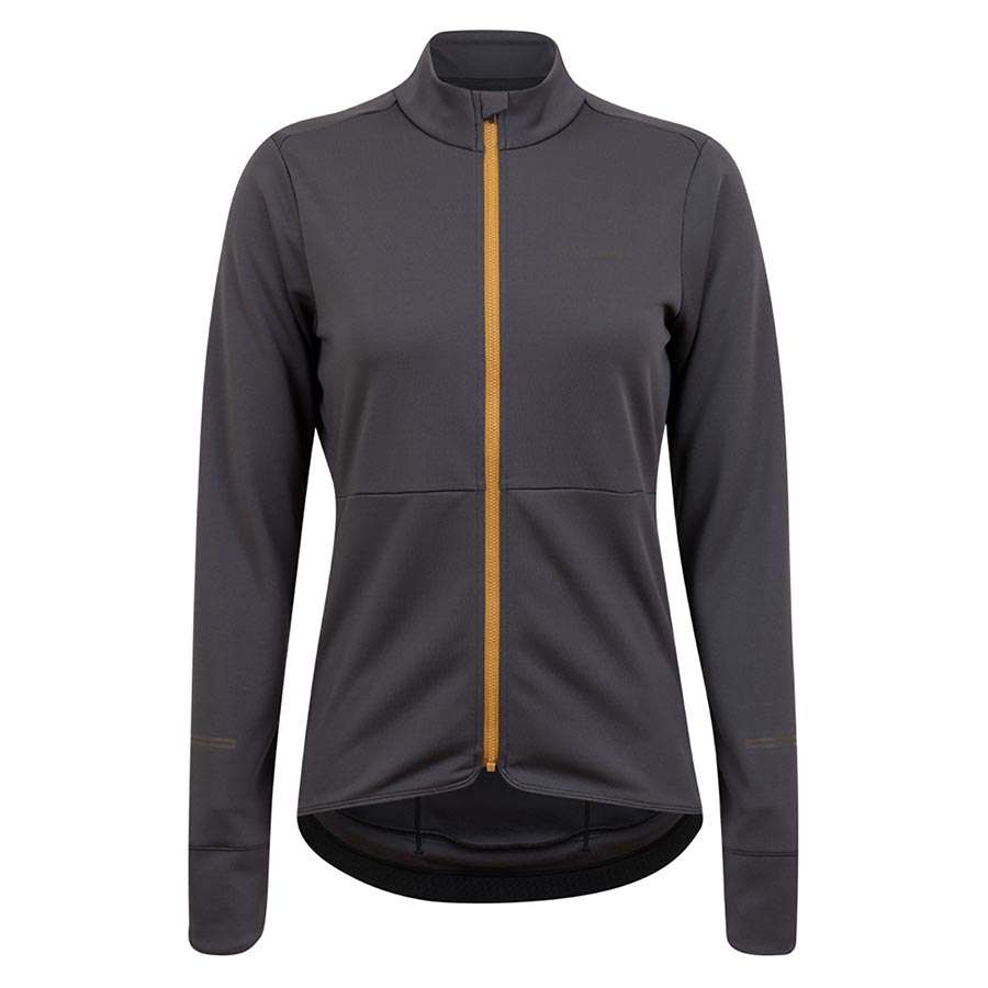 Pearl Izumi Quest Thermal Fietsshirt Lange Mouwen Donkerblauw/Bruin Dames
