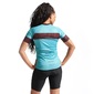 Pearl Izumi Attack Fietsshirt Korte Mouwen Blauw/Bruin Dames