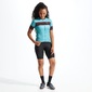 Pearl Izumi Attack Fietsshirt Korte Mouwen Blauw/Bruin Dames