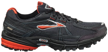 Brooks Adrenaline GTX Shadow/Cherry Heren Running Schoen