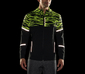 Brooks Nightlife Hardloopjack Zwart/Geel Heren