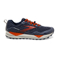 Brooks Cascadia 15 Trail Hardloopschoenen Donkerblauw/Oranje/Wit Heren