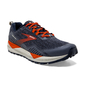 Brooks Cascadia 15 Trail Hardloopschoenen Donkerblauw/Oranje/Wit Heren