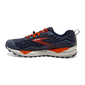 Brooks Cascadia 15 Trail Hardloopschoenen Donkerblauw/Oranje/Wit Heren