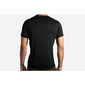 Brooks Distance Graphic Hardloopshirt Korte Mouwen Zwart Heren