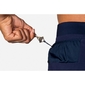 Brooks Sherpa 5" 2-in-1 Hardloopbroek Kort Blauw Heren