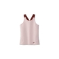 Brooks Pick-Up Tank Hardloopshirt Zonder Mouwen Beige/Rood Dames