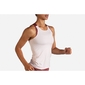 Brooks Pick-Up Tank Hardloopshirt Zonder Mouwen Beige/Rood Dames
