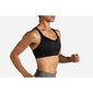 Brooks Drive Convertible Run Bra Sport Beha Zwart Dames