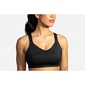 Brooks Drive Convertible Run Bra Sport Beha Zwart Dames