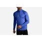 Brooks Dash 1/2 Zip Hardloopshirt Lange Mouwen Blauw/Zwart Heren