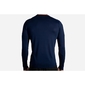 Brooks Distance Graphic Hardloopshirt Lange Mouwen Donkerblauw Heren